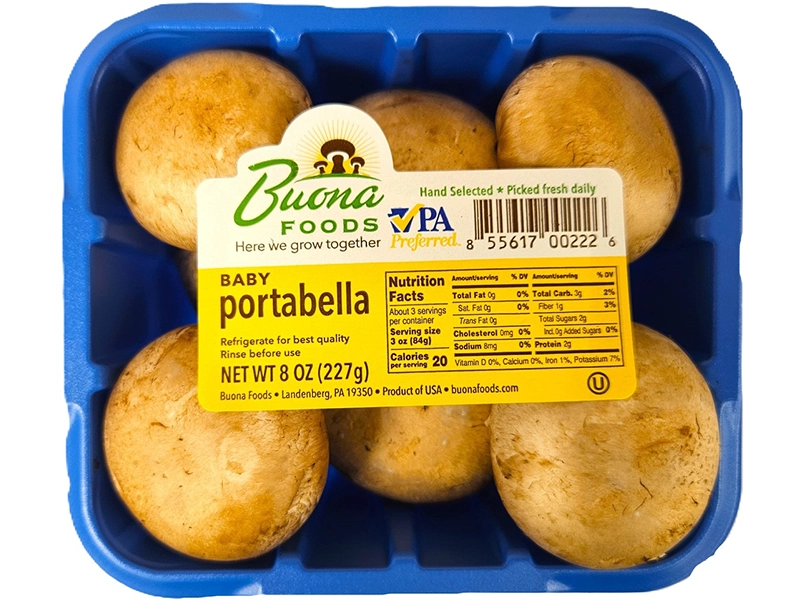 baby portabello package